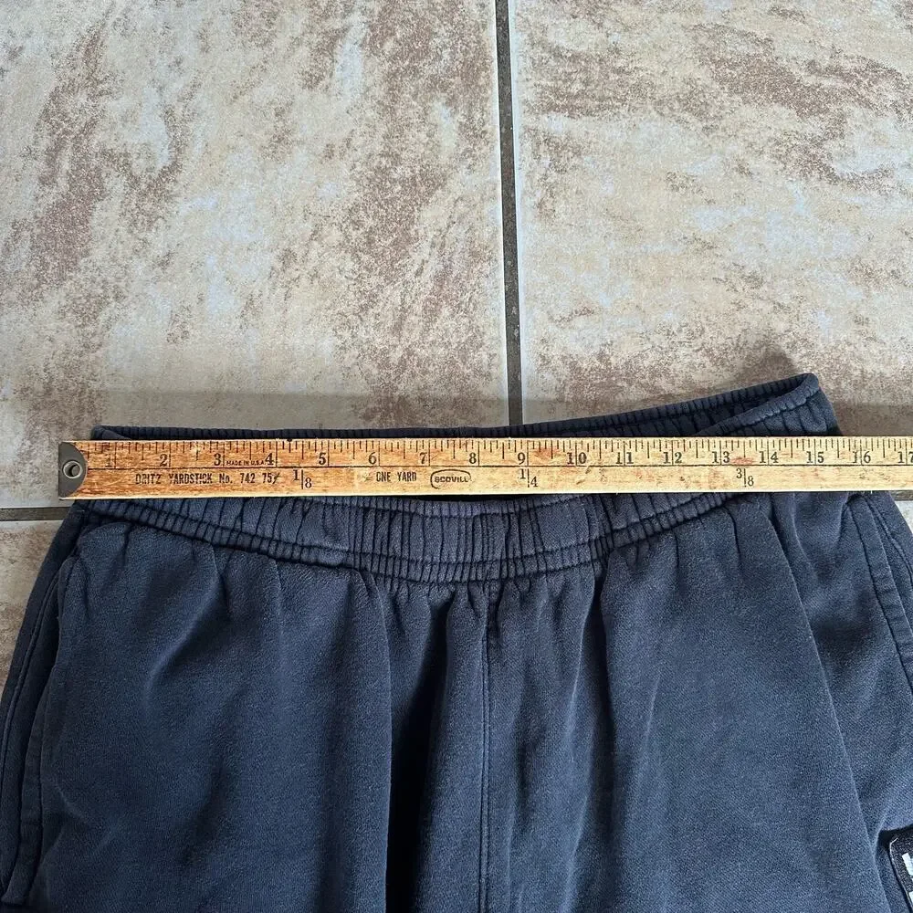 Nike Black Sweatpants Size Large Just Do‎ It Basic Logo Elastic Waist Pull On
